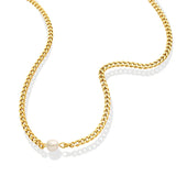Niche Chain Freshwater Pearl Necklace for Women