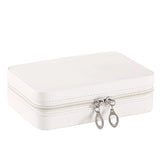 PU Leather Earrings Jewelry Storage Necklace Box