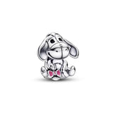 925 Sterling Silver Bracelet with Silver Beads and Tigger Globe Pendant