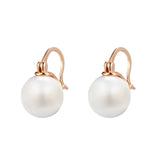 Pearl Stud Earrings 925 Sterling Silver Wedding Party Gift