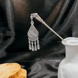 Hollow Flower Tassel Hairpin Ethnic Style All-match Jewelry Gift