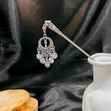 Hollow Flower Tassel Hairpin Ethnic Style All-match Jewelry Gift