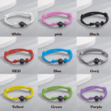 Custom Circle Photo Projection Bracelets Family Gift, Couple Memorial Jewelry