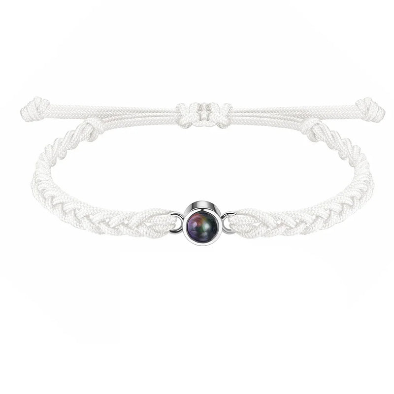 Personalized Photo Projection Bracelet with Greeting Cards