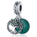 925 Sea Night Sky & Dolphin Kitty Charm for 3mm Bracelet DIY