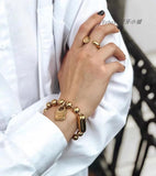 925 Silver String Bracelet with Charm