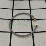 925 Silver High Steel And Rose Pearl Bracelet Bear DIY Jewelry