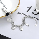 925 Sterling Silver Cute Bracelet for Women