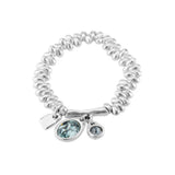 High Stones Pearl U-NO Alloy Bracelet Jewelry For Women