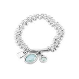 High Stones Pearl U-NO Alloy Bracelet Jewelry For Women