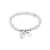 Colorful Pearl U-NO Alloy Classic Bracelet for Women