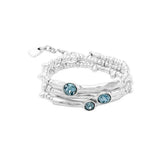 Colorful Pearl U-NO Alloy Bracelet for Women
