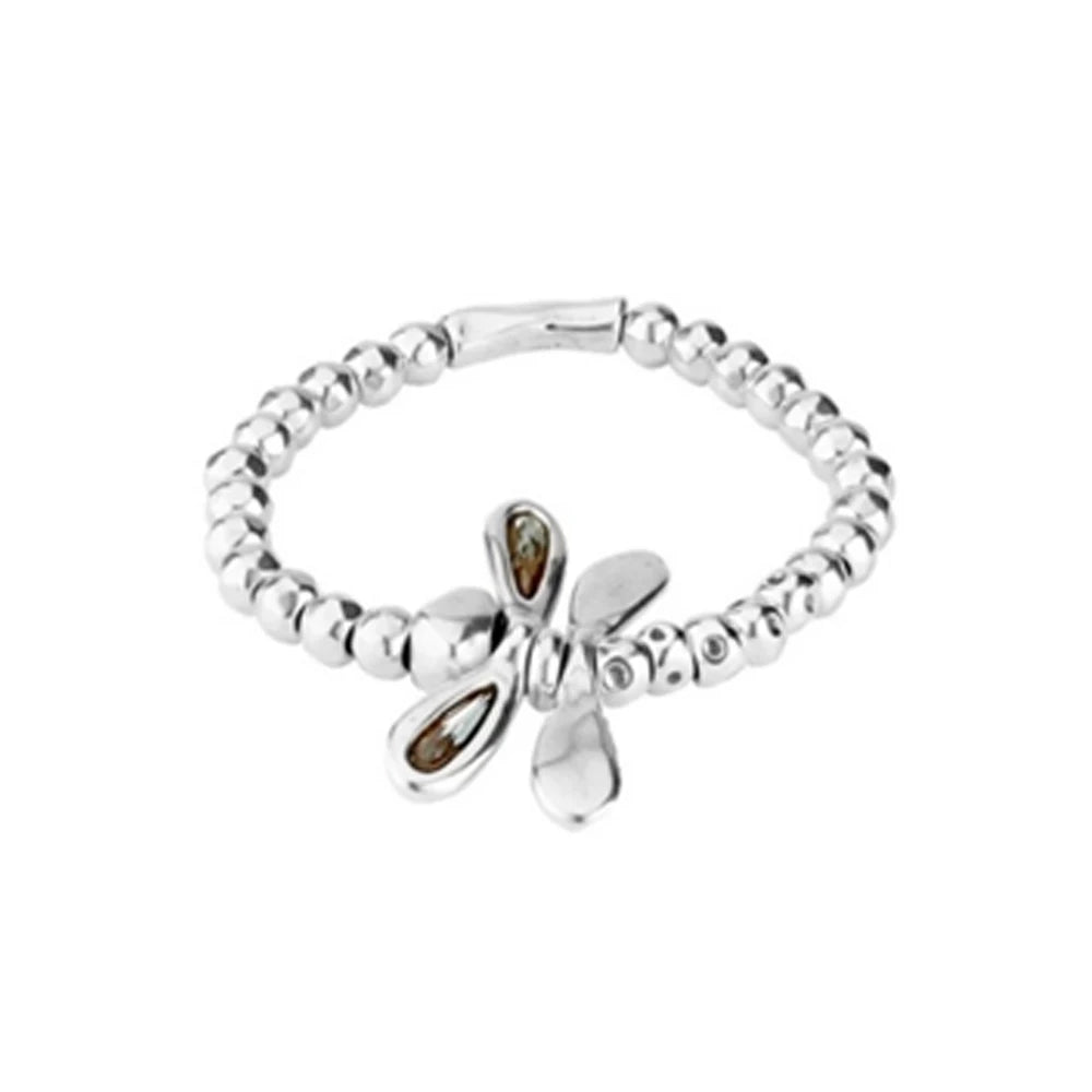 Colorful Pearl U-NO Alloy Bracelet for Women
