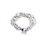 Plated Pearl U-NO Alloy Classic Bracelet For Women