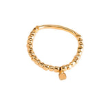 Silver Alloy Lock Bracelet for Women