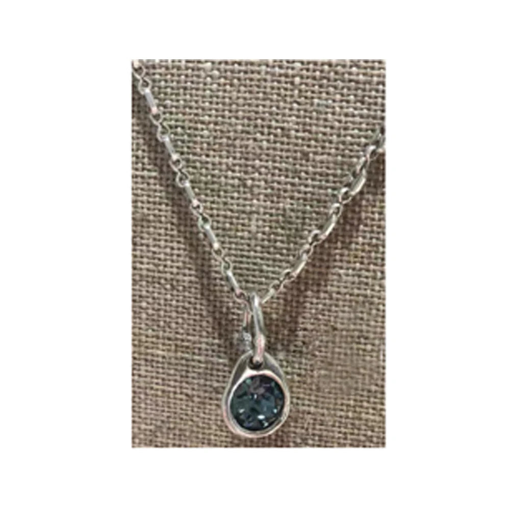 High Pearl U-NO Alloy Colored Zircon Necklace Jewelry