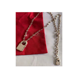 High Pearl U-NO Alloy Colored Zircon Necklace Jewelry