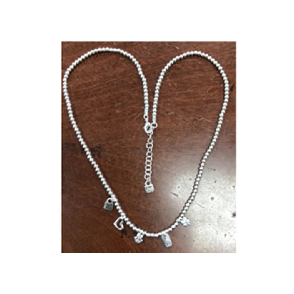 High Pearl U-NO Alloy Colored Zircon Necklace Jewelry