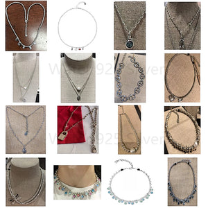 High Pearl U-NO Alloy Colored Zircon Necklace Jewelry