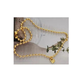 Pearl U-NO Alloy Necklace Jewelry For Women