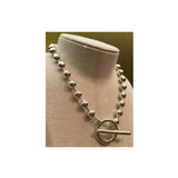 Pearl U-NO Alloy Necklace Jewelry For Women
