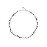 Elegant Pearl U-NO Necklace for Women