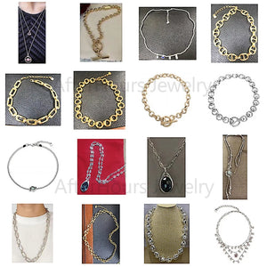 Purple Zircon U-NO Alloy Necklace Jewelry For Women