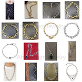 Purple Zircon U-NO Alloy Necklace Jewelry For Women