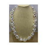 Purple Zircon U-NO Alloy Necklace Jewelry For Women