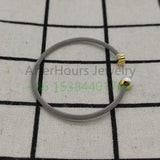 925 Silver High Bear Rose Bangle Net Chain Pearl Bracelet