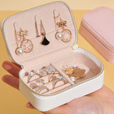 Portable Jewelry Box Organizer Travel Jewelry Case