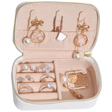 Portable Jewelry Box Organizer Travel Jewelry Case