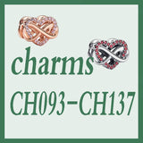 Sterling Silver 925 Charm Collection Pre-Fall High Fine CH093-CH137