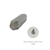 Metal Stamping Kit for Plant Leather Stamp Logo Printing Tool