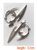 Punk Drop Earrings Y2K Gothic Darts Pendant Earring for Women Men