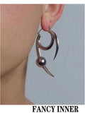 Punk Drop Earrings Y2K Gothic Darts Pendant Earring for Women Men