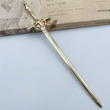 Punk Metal Sword Hairpin Chinese Hair Sticks Women DIY
