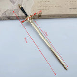 Punk Metal Sword Hairpin Chinese Hair Sticks Women DIY