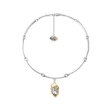 Punk Heart Necklace Metal Choker Collar Hip Hop Jewelry