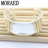 925 Silver Bangle Bracelets Open Bracelet Man Jewelry Gift