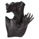Resin Jewelry Neck Bust Display Stand Holder