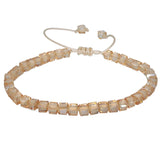 Boho Style Multilayer Bead Bracelet Handwoven Rice Bead Chain Jewelry Gift