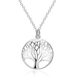 S925 Tree of Life Necklace 18 Inches for Women