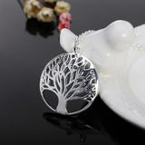 S925 Tree of Life Necklace 18 Inches for Women