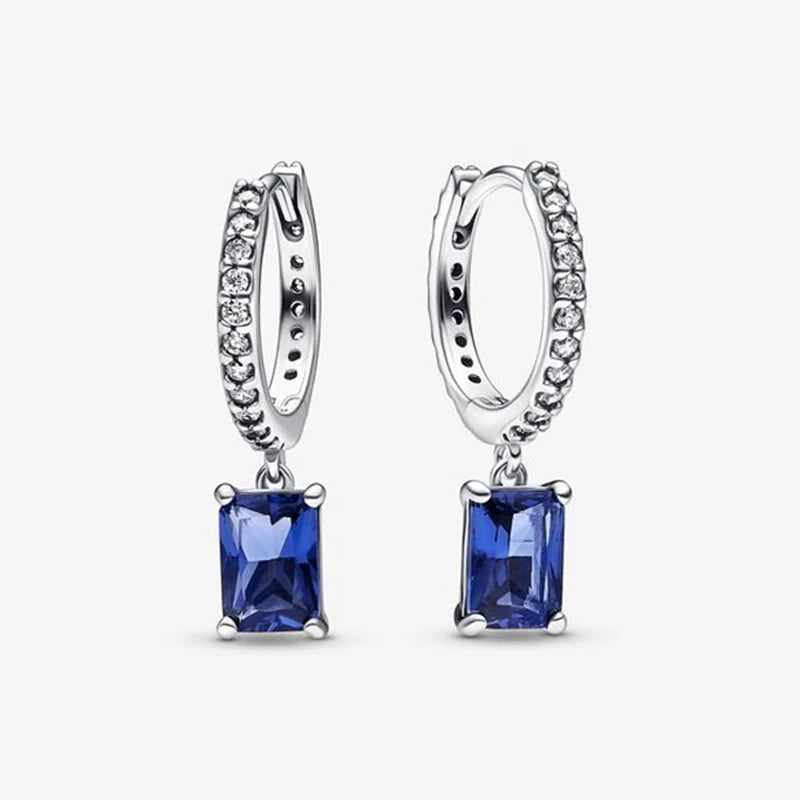 Sterling Silver Glitter Ring & Snowflake Earrings Set