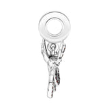 S925 Silver Phoenix Charm for Bracelet Making