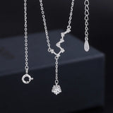 S925 Silver Tassel Clavicle Necklace Wedding Gift
