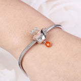 Silver Coffee RV Champagne Motorcycle Sofa Pendant Charm