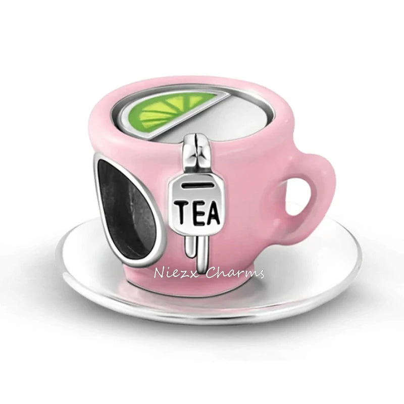 Silver Coffee RV Champagne Motorcycle Sofa Pendant Charm