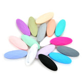 50pcs Silicone Marquise Beads for Teething Necklace